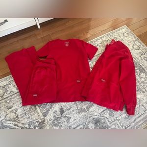Cherokee workwear scrub set and jacket